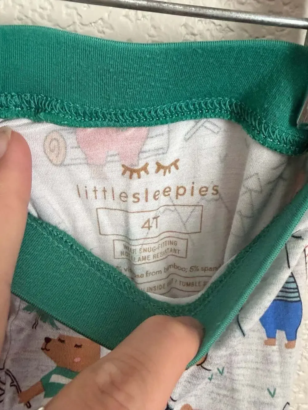 Little Sleepies Short Sleeve Pajama Set, 4T